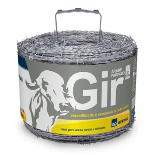 Arame Farpado Gerdau Gir 500Mts 